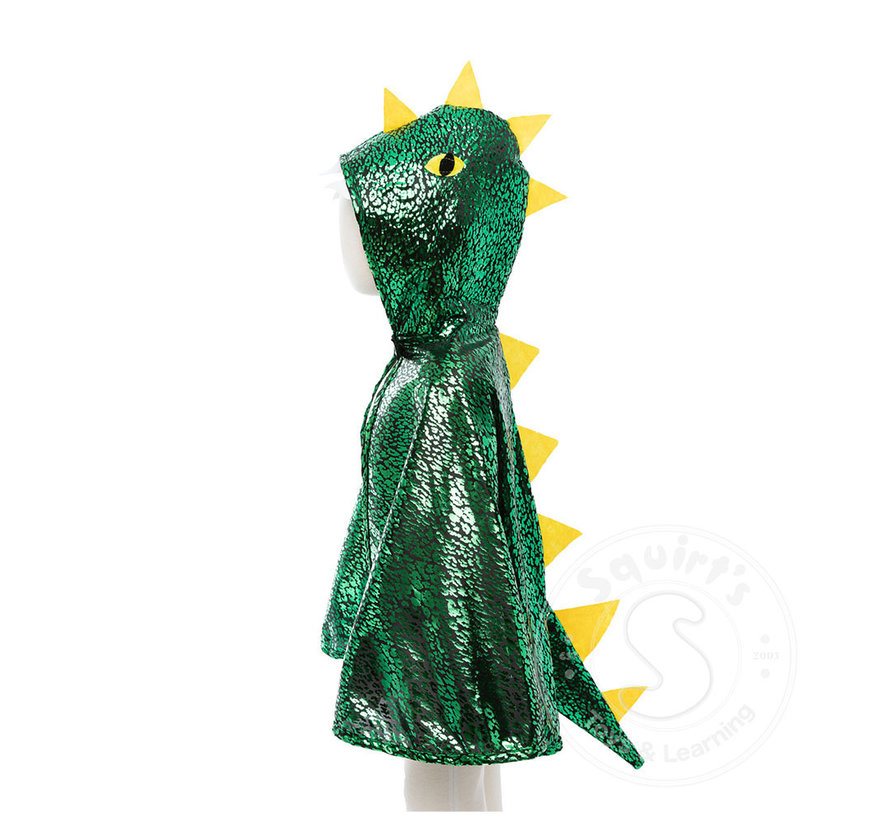 Great Pretenders Dragon Toddler Cape Metalic (Size 2-3)