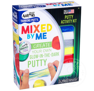 Crazy Aaron's Crazy Aaron's Glow in the Dark Mixed By Me Thinking Putty Kit