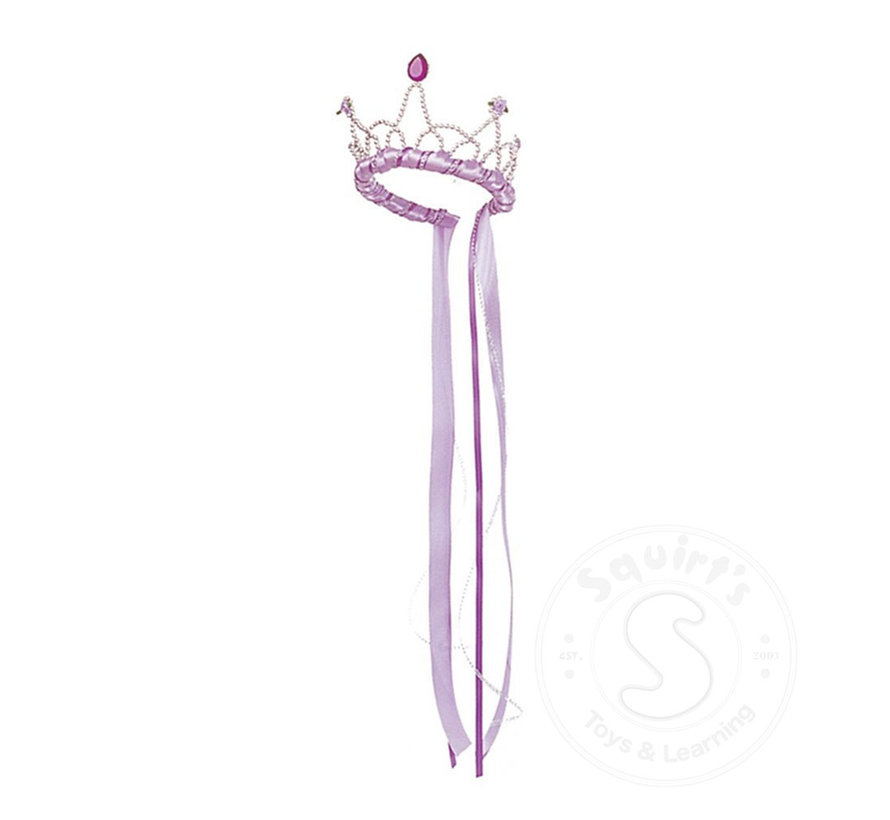 Great Pretenders Ribbon Tiara, Lilac