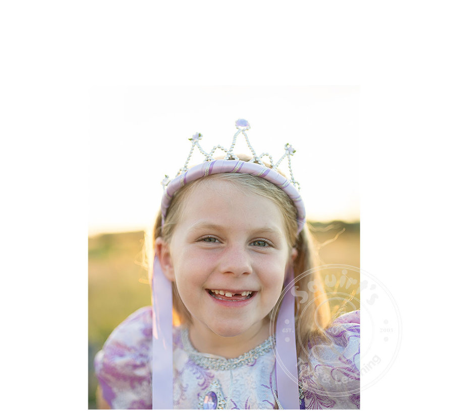 Great Pretenders Ribbon Tiara, Lilac
