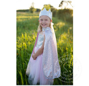 Great Pretenders Great Pretenders Silver Sequins Cape (Size 7-8)