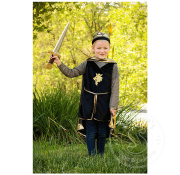 Great Pretenders Great Pretenders Gold Knight Tunic with Cape (Size 5-6)