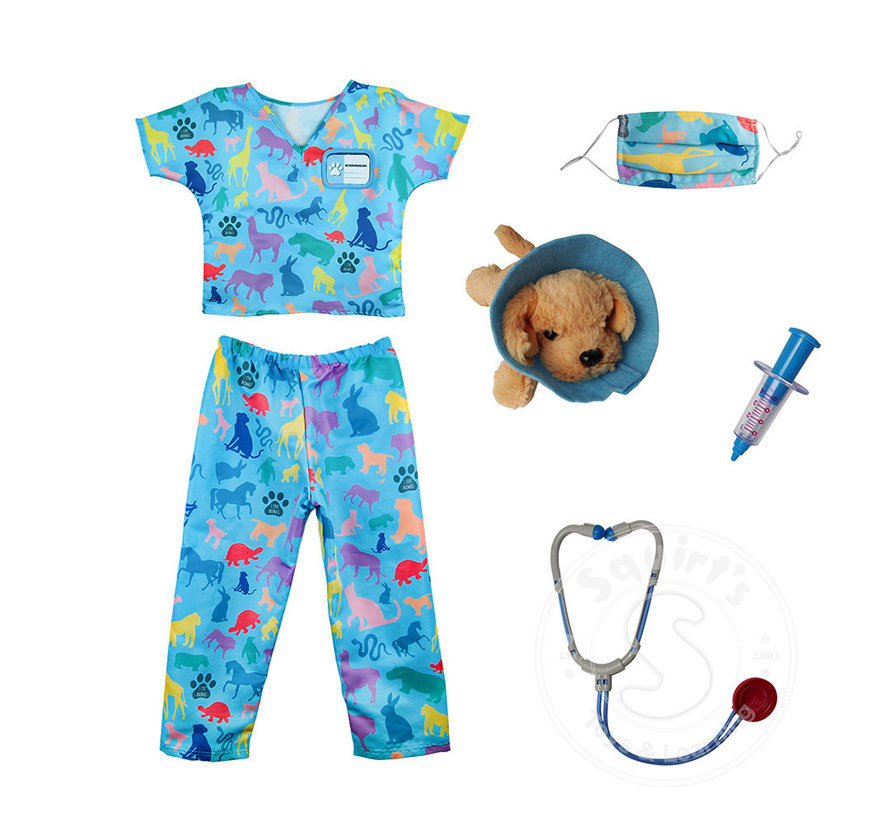 Great Pretenders Veterinarian Set Costume (Size 5-6)