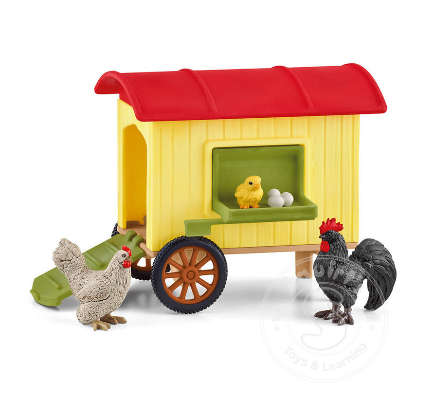 Schleich Mobile Chicken Coop - Retired