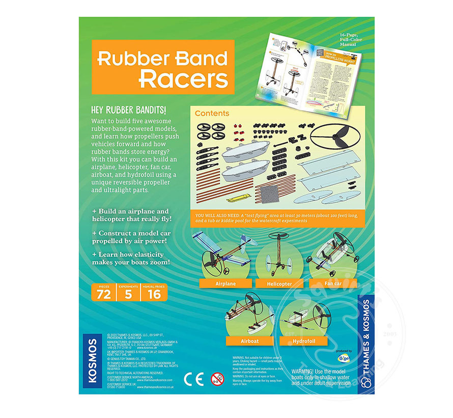 Thames & Kosmos Rubber Band Racers