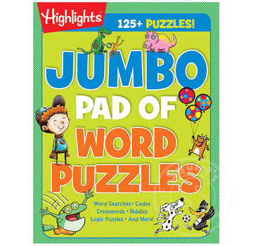 Highlights Jumbo Pad of Word Puzzles