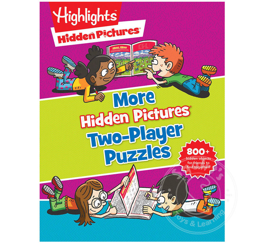 Highlights Hidden Pictures More  Hidden Pictures Two-Player Puzzles