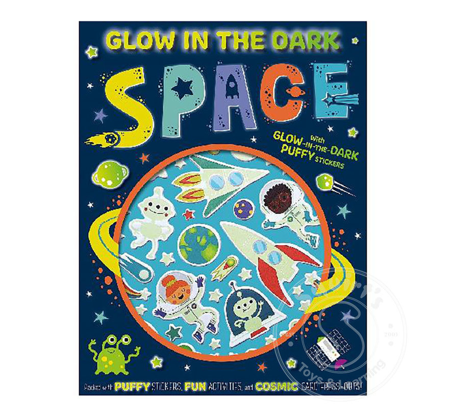 Glow in the Dark Space Activity Book