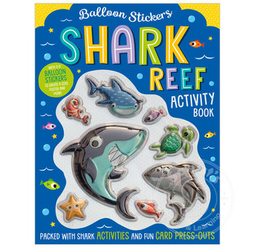 Make Believe Ideas Balloon Stickers Shark Reef Activity Book