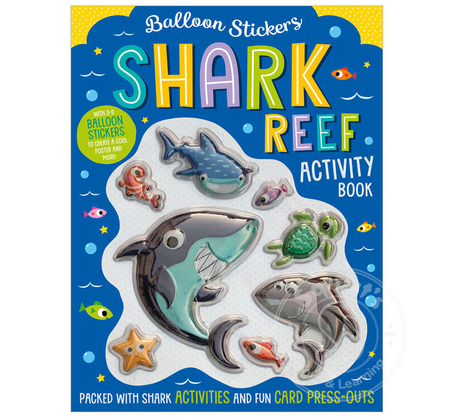 Balloon Stickers Shark Reef Activity Book