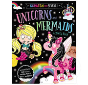 Make Believe Ideas Scratch and Sparkle: Unicorns and Mermaids Activity Book