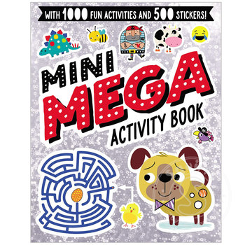 Make Believe Ideas Mini Mega Activity Book Silver