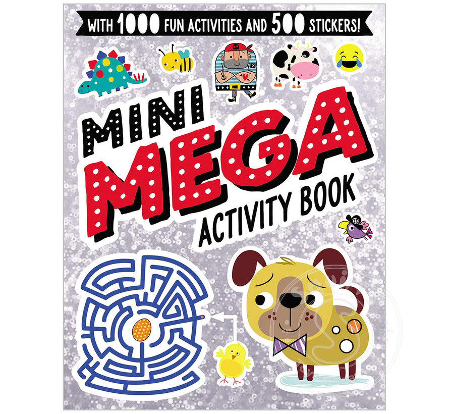 Mini Mega Activity Book Silver