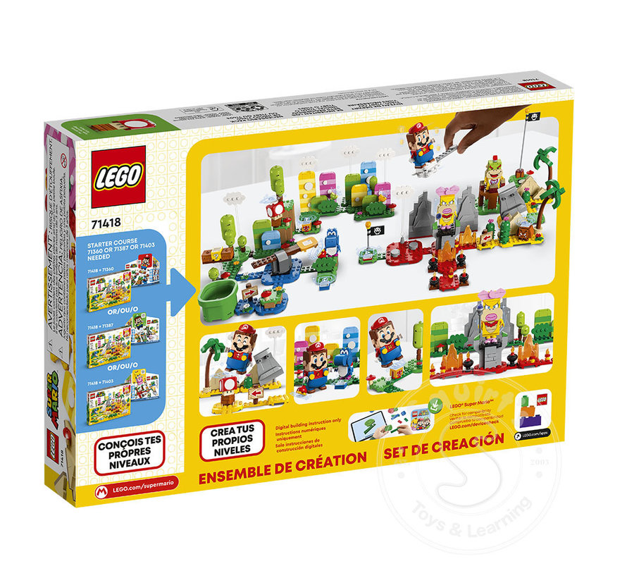 LEGO® Super Mario Creativity Toolbox Maker Set