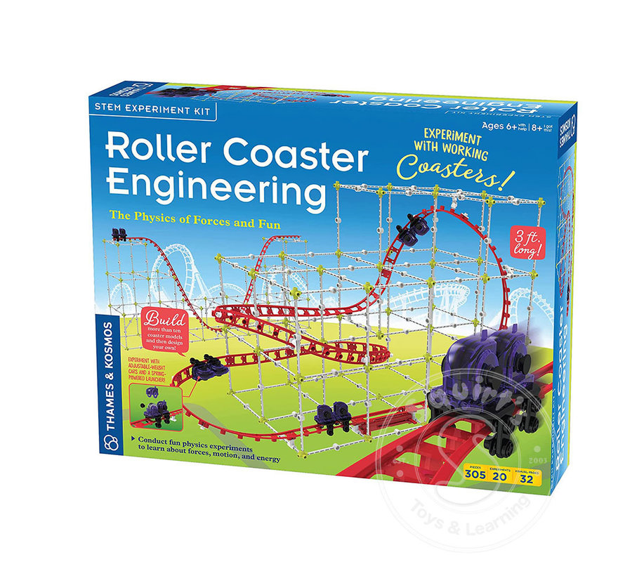 Thames & Kosmos Roller Coaster Engineering