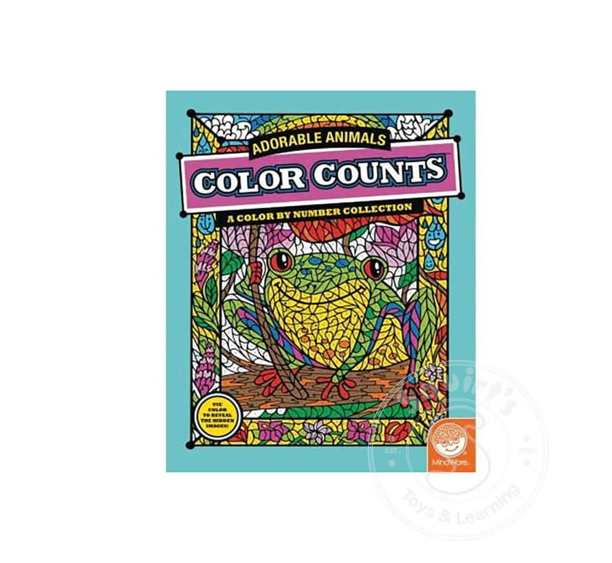 MindWare Color Counts Adorable Animals