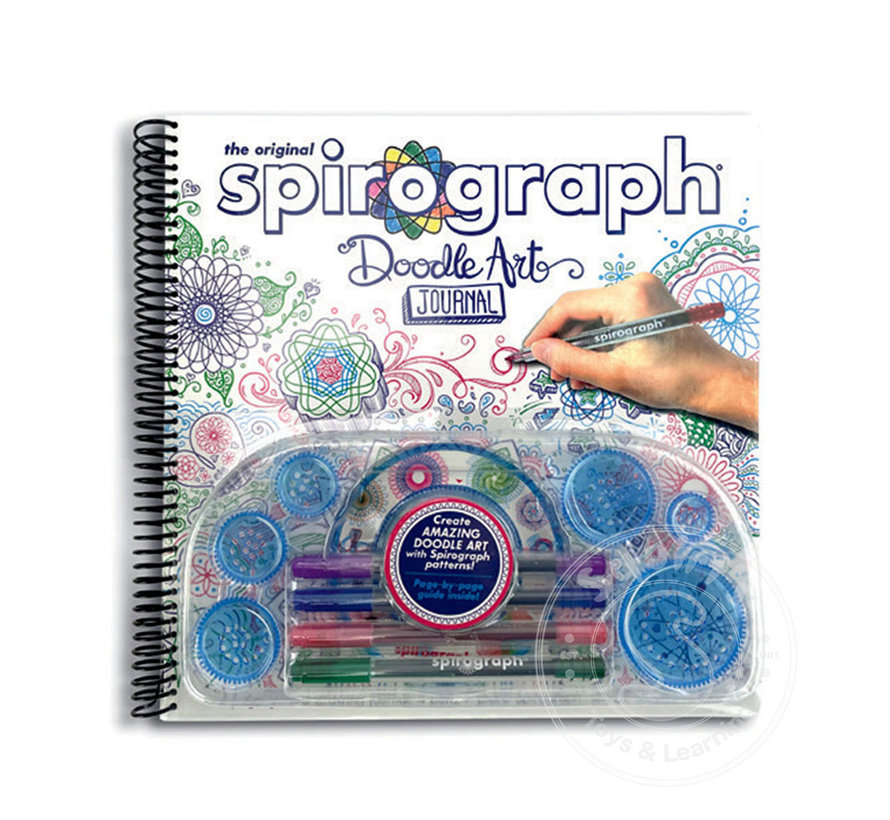 The Original Spirograph Doodle Art Journal
