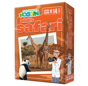 Professor Noggin's Professor Noggin's Wildlife Safari Card Game