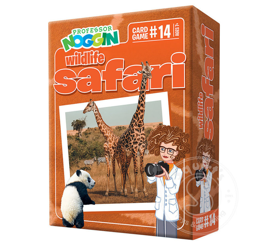 Professor Noggin's Wildlife Safari Card Game