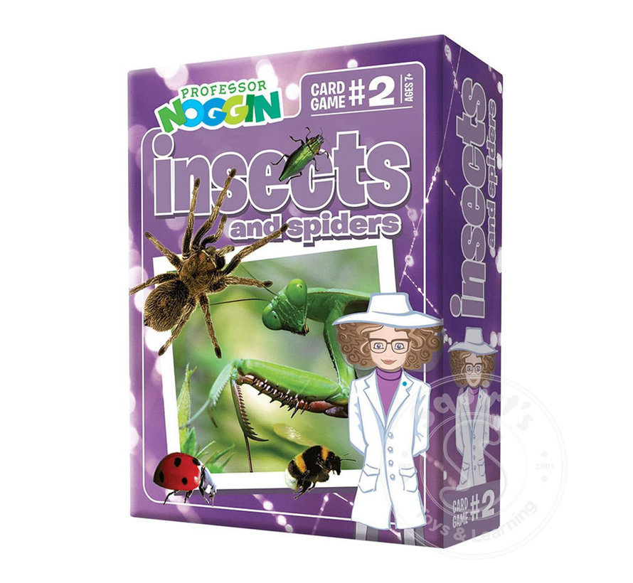 Professor Noggin's Insects & Spiders Card Game