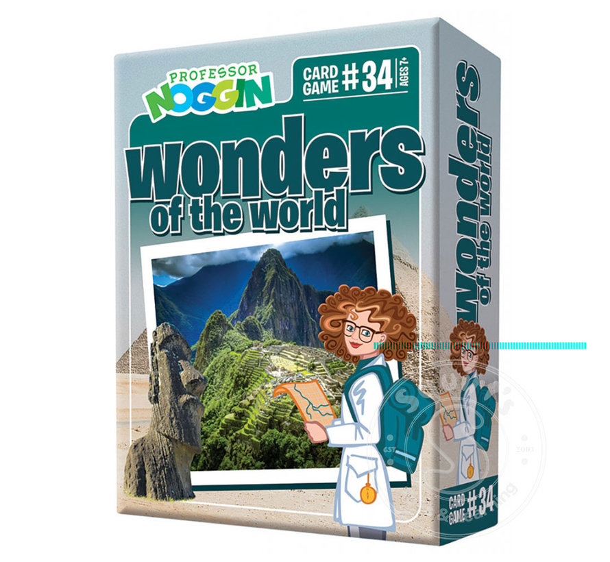 Professor Noggin's Wonders of the World Card Game