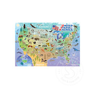 Cobble Hill Puzzles Cobble Hill Map of the USA Floor Puzzle 48pcs