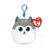 TY TY Beanie Babies Slush Husky Squish Clip