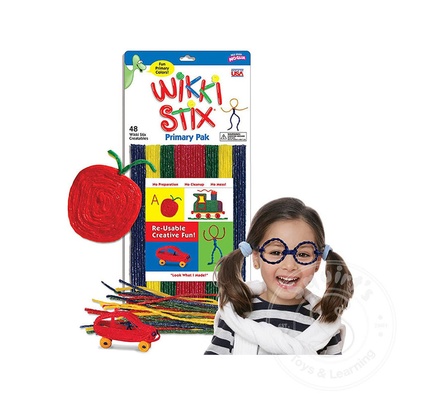 Wikki Stix Primary Pack 48pcs