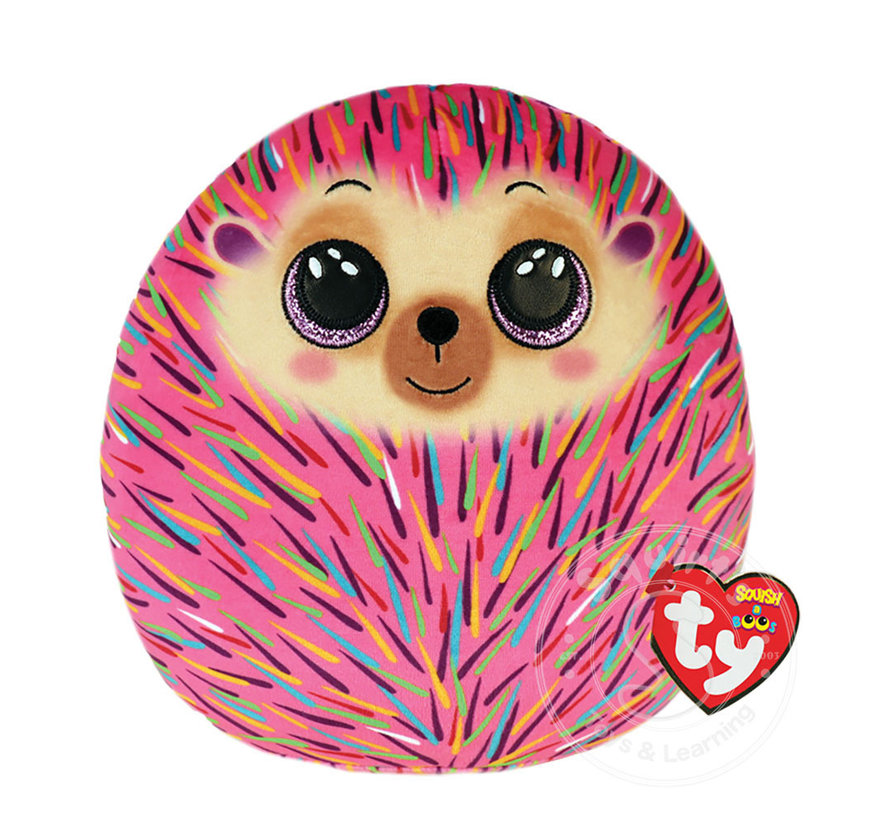 TY Squish-A-Boos Hildee Hedgehog 10”