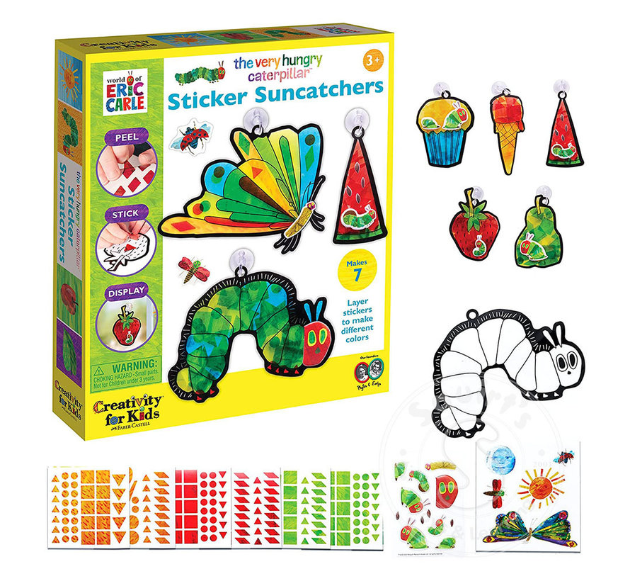 Creativity for Kids The Very Hungry Caterpillar Sticker Suncathers