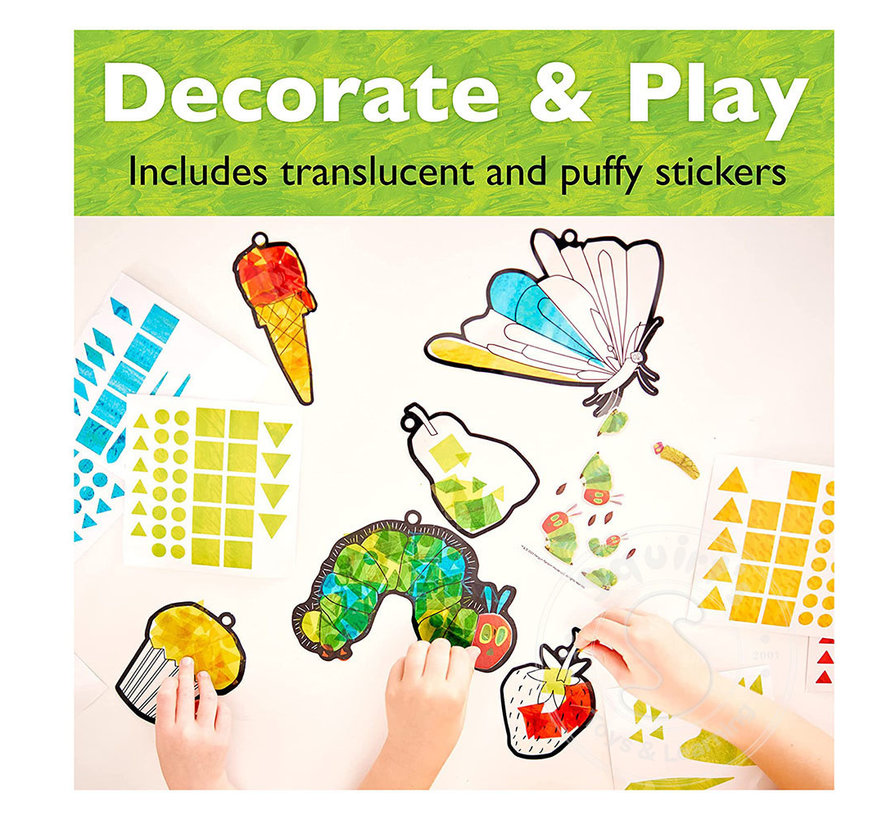 Creativity for Kids The Very Hungry Caterpillar Sticker Suncathers