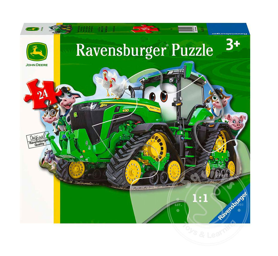 Ravensburger John Deer Tractor Floor Puzzle 24pcs