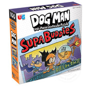 Eurographics FINAL SALE University Games DogMan Supa Buddies Lenticular Puzzle 100pcs