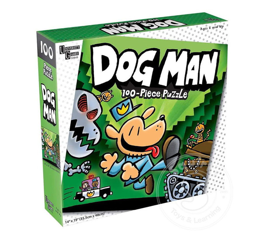 University Games DogMan Unleashed Puzzle 100pcs