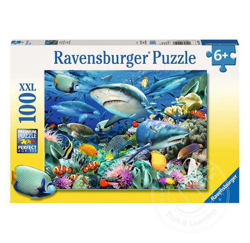 Ravensburger Ravensburger Shark Reef Puzzle 100pcs XXL