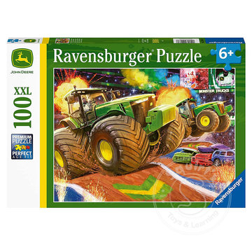 Ravensburger Ravensburger John Deere Big Wheels Puzzle 100pcs XXL