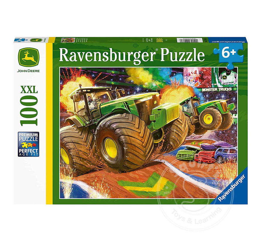Ravensburger John Deere Big Wheels Puzzle 100pcs XXL