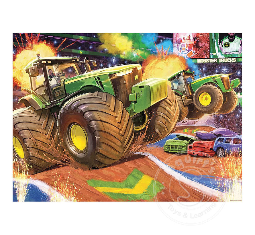 Ravensburger John Deere Big Wheels Puzzle 100pcs XXL