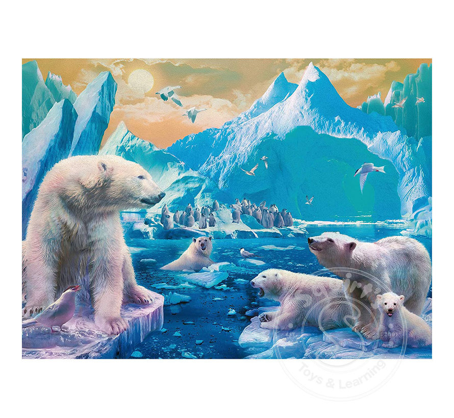Ravensburger Polar Bear Kingdom Puzzle 300pcs XXL RETIRED