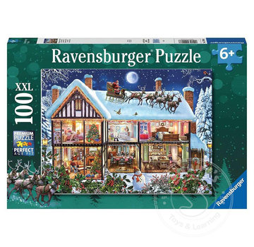 Ravensburger Ravensburger Christmas at Home Puzzle 100pcs XXL