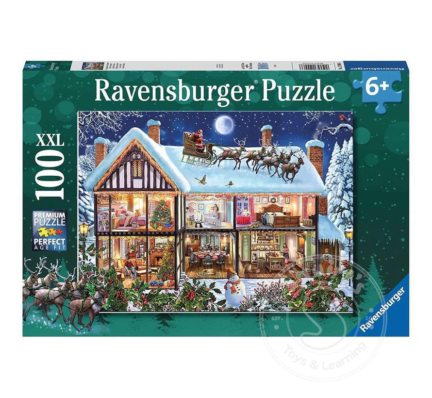 Ravensburger Christmas at Home Puzzle 100pcs XXL