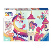 Ravensburger Ravensburger Puzzle & Play - Donut Dragon - 2 x 24pcs