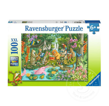 Ravensburger Ravensburger Rainforest River Band Puzzle 100pcs XXL