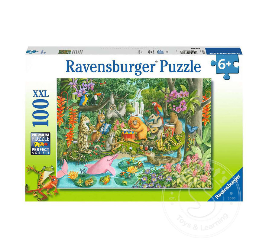 Ravensburger Rainforest River Band Puzzle 100pcs XXL