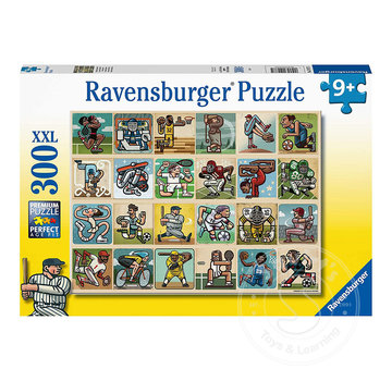 Ravensburger Ravensburger Awesome Athletes Puzzle 300pcs XXL