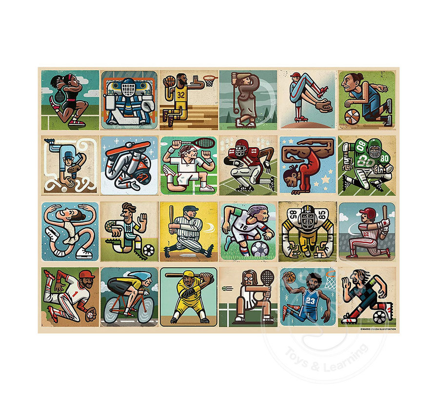 Ravensburger Awesome Athletes Puzzle 300pcs XXL