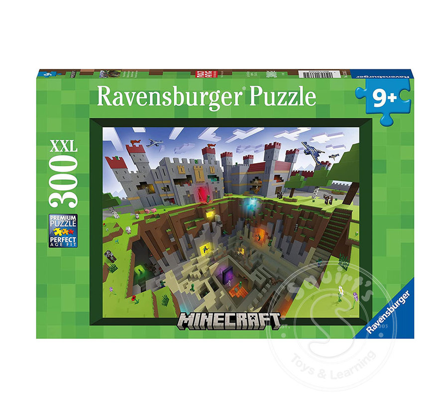 Ravensburger Minecraft Cutaway Puzzle 300pcs XXL