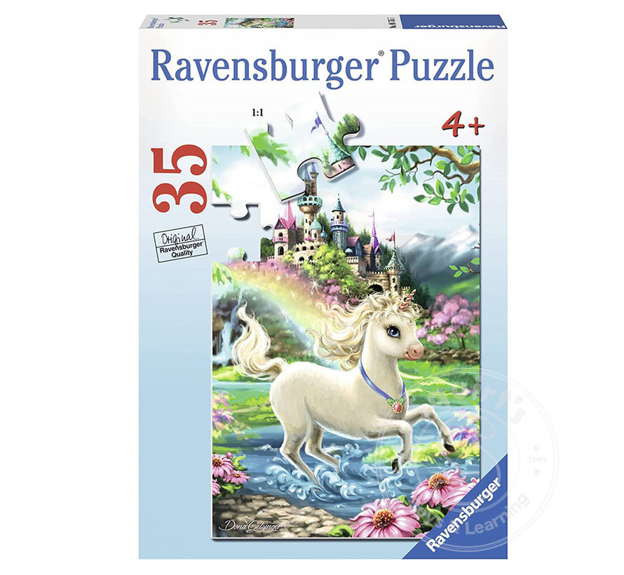 Ravensburger Unicorn Castle Puzzle 35pcs