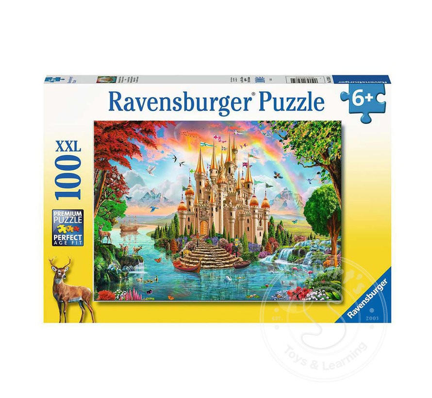 Ravensburger Rainbow Castle Puzzle 100pcs XXL