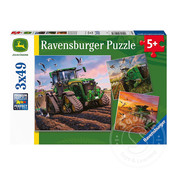Ravensburger Ravensburger John Deere: Seasons of John Deere Puzzle 3 x 49pcs